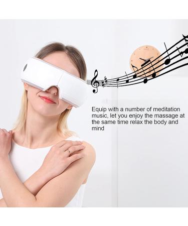 Rechargeable Bluetooth Eye Massager with Warmth & Vibration - Relieve Eye Fatigue Internationally - Buy Online on GoSupps.com