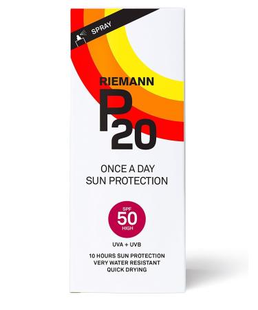 Reimann P20 Once a Day 10 Hour Sunscreen SPF50+ Very High Protection Spray 200 ml