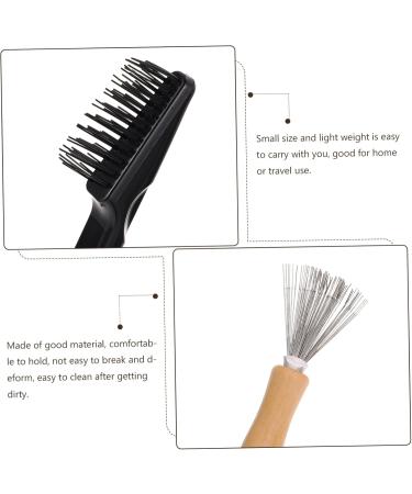FOMIYES 4 Sets Brush Cleaning Tool Hair Curling Tools Comb Cleaning Brush Metal Wire Rake Remove Metal Rake Prongs Hair Brush and Comb Cleaner Hair Lint Remover Iron Pet Comb - Buy Online on GoSupps.com