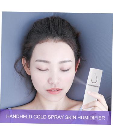 FOYTOKI 1pc Mini Face Spray Instruments Hunidifier Sprayer Portable Humidifer Steamer Mini Humidifier White - Buy Online on GoSupps.com