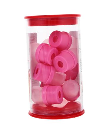 VICASKY 20 Pi ces Nail Soaker Covers For Manicure Reusable Nail Polish Removal Tool Comfortable Resin Material For Diy And Salon Use