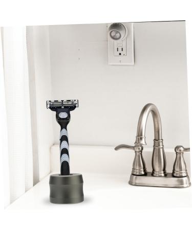 PopetPop Manual Razor Stand Holder - Durable Aluminum Alloy Shaving Apparatus for Safety Razors | Ideal for Men - Buy Online on GoSupps.com