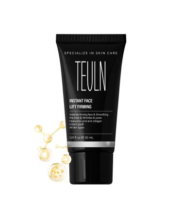 Instant Face Lift Cream Instant Face Tightener Anti-Aging Neck Cream for Firming & Tightening Helps Improve the Look of Sagging Skin on Neck & Face Black