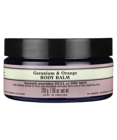 Neal's Yard Remedies' Neals Yard Remedies Geranium & Orange Body Balm 200g Restores radiance and vitality to dull dry or sung skin