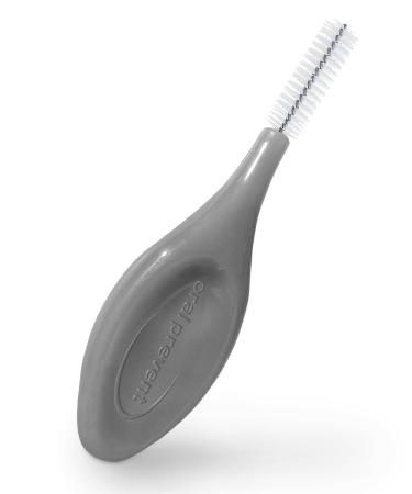 25 pieces: Oral Prevent interdental brushes - tooth cleaning for the gaps - interdental brush - tartar/caries prevention - black - 1.10 mm - ISO 6 ISO size: 6 (gray) Wire: 1.10mm