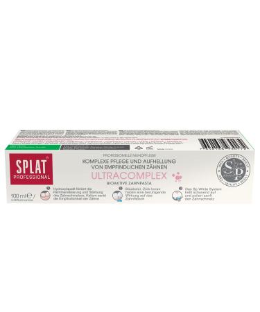 Splat Professional Series Ultracomplex Toothpaste for Sensitive Teeth - Comprehensive Care & Whitening - Buy Online on GoSupps.com