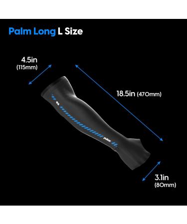 Buy Pulsar eS ARM Sleeve (Palm Long Large) - Black | Best International Shipping - Buy Online on GoSupps.com