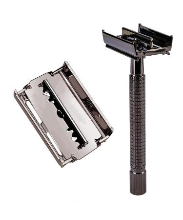 Grandslam Shaving Kit for Men - Safety Razor 10 Blades Brush & Soap Cream - Premium Gift Set - Buy Online on GoSupps.com