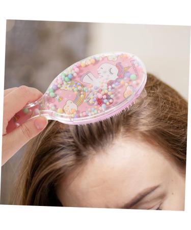 Shop Hoement Oval Small Hair Brush - Pink Hair Degeneration Comb for Girls | Cute & Compact (18.50x7.50cm) - International Shipping Available! - Buy Online on GoSupps.com