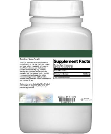 Bilberry 4:1 Extract Powder (1 oz ZIN: 513713) - 3 Pack - Buy Online on GoSupps.com