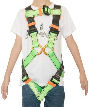 Kid's Body Climbing Safety Zipline Belt for Outdoor Training | Ages 7-13 - Buy Online on GoSupps.com
