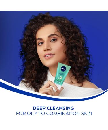 Nivea Purifying Facewash 150 ml (5.07 oz) - Gentle Cleanser for Clear Skin | India - Buy Online on GoSupps.com