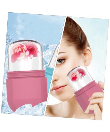 Unicorn Ice Tray Face Massager | Silicone Ice Roller for Skin Care | Facial Roller Tool - Pink 10.7x5.4x5CM - Buy Online on GoSupps.com