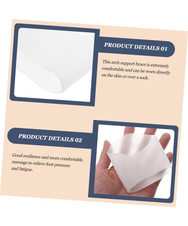 Shop NOLITOY Foot Correction Pad - Gel Arch Support Sleeves for High Arches - Comfortable Foot Care Cushions - Buy Online on GoSupps.com