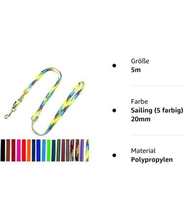 Adjustable Dog Linen Doppeleine | 2m to 5m for Large Dogs | Durable & Stylish | 5 Colors Available - Buy Online on GoSupps.com