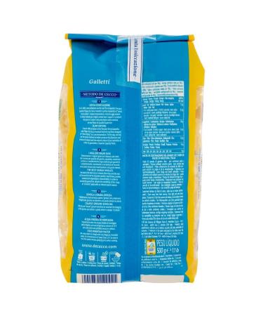 Buy De Cecco Galletti N 44 Pasta 12x500g & Italian Gourmet Polpa 400g - Premium Quality Fast International Shipping - Buy Online on GoSupps.com
