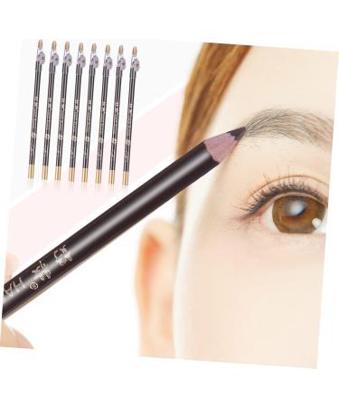 CRILSTYLEO 8pcs Coffee Eyebrow Pen Pencil Beauty Eyebrow Pencil Eyeliner Pencil Sharpener 1 count (Pack of 1) Coffee - Buy Online on GoSupps.com