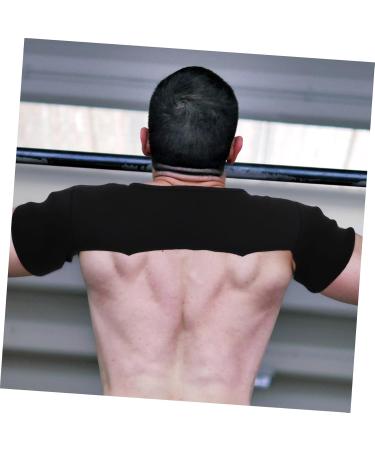 Veemoon Double Shoulder Support Brace - Sports Protector for Pain Relief & Dislocation - Adjustable Shoulder Strap - Size L - Buy Online on GoSupps.com