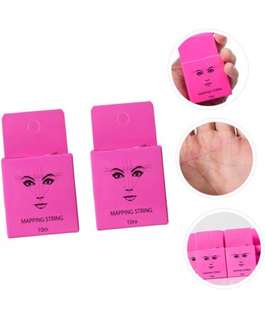 Healeved 2 Boxes Eyebrow Auxiliary Ruler Simple Cosmetics Accessory - Buy Online on GoSupps.com