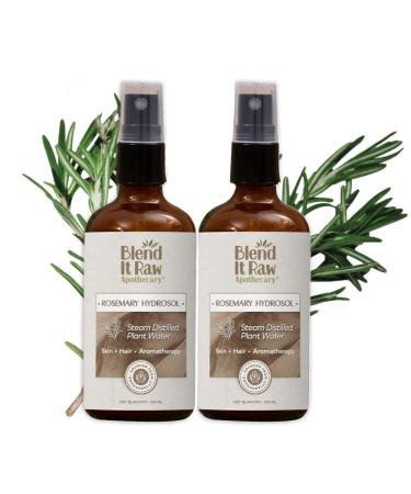 BEMT Rosemary Hydrosol Steam-Distilled Rosemary Water for Hair & Skin Care Natural Facial & Scalp Mist Pure Botanical Toning Water 200 ml