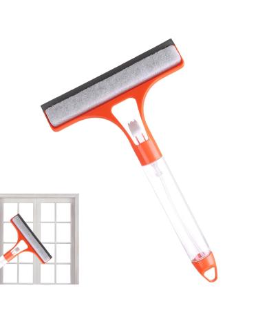 Squeegee for Window Cleaning - Water Spray Glass Cleaning Bathroom Squeegee Cleaner Tool Shower Glass Door Squeegee Glass Window Cleaner for Tiles Bathrooms Tables
