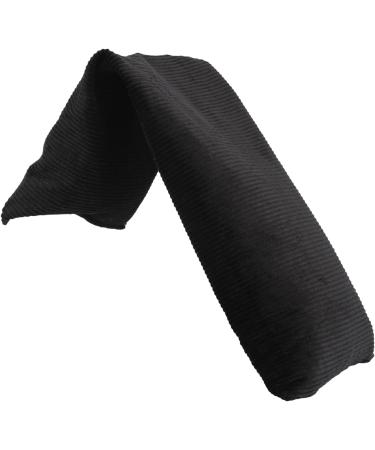 Microwavable Lavender Wheat Bags Corduroy Microwave Heat Pack for Back Neck Joints and Shoulder Pain Relief 44cmx13cm (Black) Corduroy Black - Buy Online on GoSupps.com
