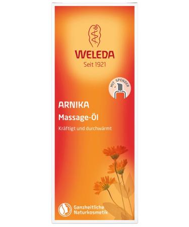 Weleda Arnica Massage Oil 100ml - Unscented Pain Relief Oil for Soothing Muscle Discomfort - Buy Online Internationally - Buy Online on GoSupps.com