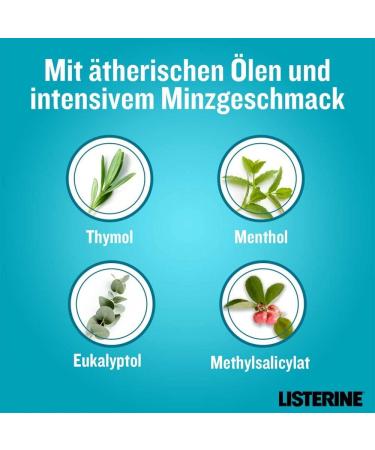 Buy Listerine Cool Mint Mouthwash 600ml - Fresh Breath & Oral Care - Fast International Shipping - Buy Online on GoSupps.com