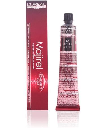 L'Or al Professionnel Majirel 4.3 Medium Brown Gold - 50 ml Hair Color | International Shipping Available - Buy Online on GoSupps.com