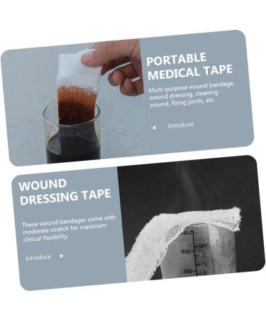 Buy Sosoport 5pcs Compressed Gauze Compression Tape - Medical Adhesive Tape for Gauze Pads | Elastic Cotton Outdoor Accessories - Buy Online on GoSupps.com
