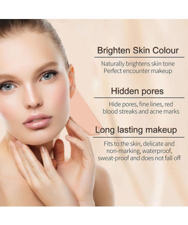 Air Cushion BB Cream - Brightening Makeup Head Puff Natural Color | International Shipping Available - Buy Online on GoSupps.com