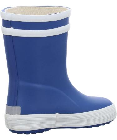 Aigle Unisex Kid's Baby Flac Wellington Boots 5.5 UK Child - Blue | Waterproof Kids Wellies - Buy Online on GoSupps.com