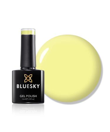 Bluesky Gel Nail Polish SS22 Spring 2022 It's Time for You! SS2203 Pastel Yellow Long Lasting Chip Resistant 10ml (Requires Drying Under UV or LED Lamp)