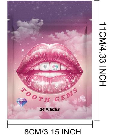 GUANGLU Rhinestone Stickers for Teeth - Rhinestone Stickers for Teeth Portable Decorative Comfortable Teeth Supplies for Daily Use Shopping Dating - Buy Online on GoSupps.com