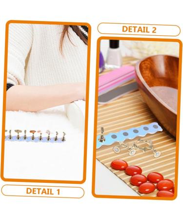 2 Sets Fake Nail Stand Nail Practice Stand Artificial Nails Holder Nail Display Stand False Nail Stands False Nails Display Holder Nail Tips Holder Acrylic Glossy Manicure Tools - Buy Online on GoSupps.com