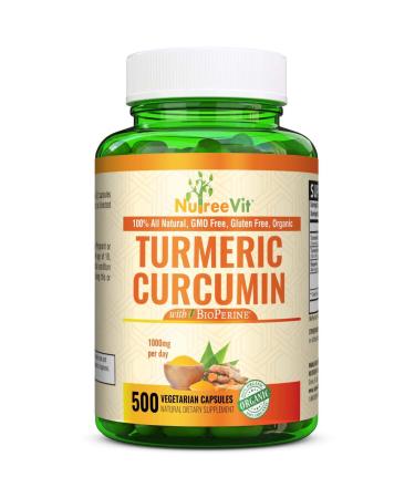NutreeVit Turmeric Curcumin (60 Capsules)