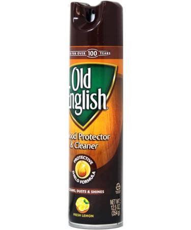 Old English Aerosol Wood Protector & Cleaner Fresh Lemon 12.50 oz - Pack of 3 - Buy Online on GoSupps.com
