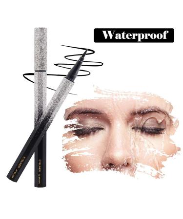 Buy Waterproof Black & Brown Liquid Eyeliner - Fast-Drying Precision Mini Eyeliner for Long-Lasting Look | International Shipping - Buy Online on GoSupps.com