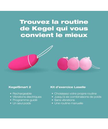 INTIMINA KegelSmart 2 - Pelvic Floor Exerciser for Women Kegel Balls for Women Tigthening Strengthening Device Kegel Device for Guided Training - Buy Online on GoSupps.com