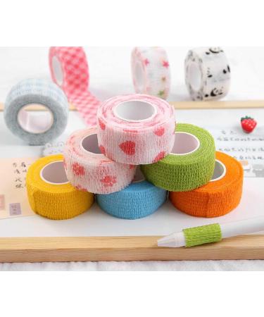 Self-Adhesive Finger Guard Nail Protector 7-Roll Bandage Set | Waterproof Elastic Tape for Sports | 2.5cm x 4.5m | Cohesive Stretch Wrap - Buy Online on GoSupps.com