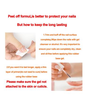 FANNEST Rubber Builder Base Gel in Sheer Nude - Nail Strengthener/Extension Gel - LED/UV Soak Off - Elastic Base Coat Gel Nail Polish - Buy Online on GoSupps.com