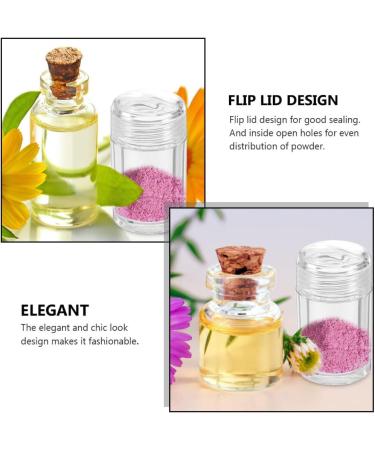 Beavorty Open-Hole Bottle 6pcs Jar Loose Cosmetics As Facial Empty for Tool Ing and Sample Plastic Bottles Traveling Sub - Buy Online on GoSupps.com