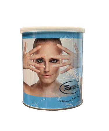 Ro.ial depilatory wax & hot wax & can wax with azulene - normal skin types - 800 ml - Made in Italy