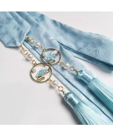 Minkissy Old Chinese Hair Tie - Elegant Clouds Hair Bands & Tassel Ponytail Holders for Traditional Outfits - Buy Online on GoSupps.com