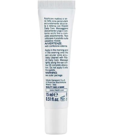 Rilastil Hydrotenseur Antiwrinkle Eye Contour Cream 15ml/0.51oz - Revitalize Your Eyes with Hydration and Wrinkle Reduction - Buy Online on GoSupps.com