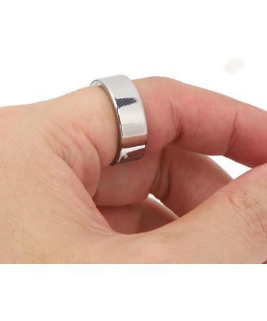 Smart Health Ring Sleep Quality Monitoring IPX8 Waterproof Blood Oxygen Smart Ring Step Counting for Indoor (17)(18)(17) - Buy Online on GoSupps.com