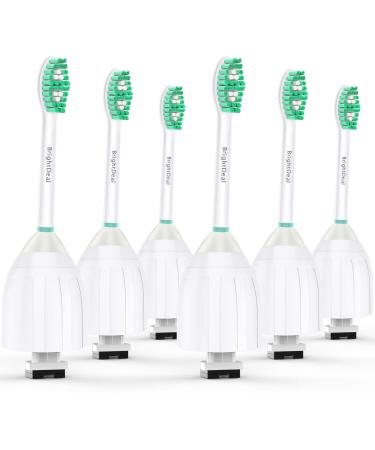 BrightDeal Toothbrush Heads for Philips Sonicare Essence Elite Advance Xtreme CleanCare E-Series Electric Sonic Screw-on Brush Replacement HX7022/66 HX7023 HX7001 with Cap, 6 Pack Green - Buy Online on GoSupps.com
