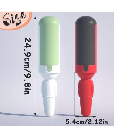 Reusable Lint Rolls for Pet Hair - 2 Pack Self-Cleaning Animal Hair Remover - Buy Online on GoSupps.com