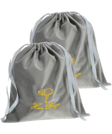 Didiseaon 4 Pcs Hair Dryer Storage Bag Blow Dryer Pouch Hair Blower Bag Hair Dryer Bag for Travel Hair Dryer Drawstring Bags Hair Dryer Travel Bag Storage Bag for Hair Dryer Blow Dryer Bag 30.00X25.00X0.50CMx2pcs Greyx2pcs - Buy Online on GoSupps.com