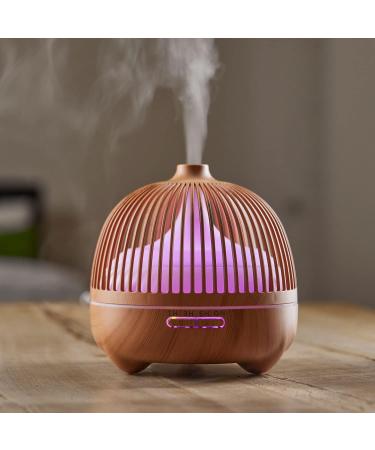 Sana Top Aroma Diffuser - 8 LED Lights 3 Timer Functions 2 Fog Modes | 550ml Capacity | Whisper Quiet Aroma Therapy for Lasting Wellness - Buy Online on GoSupps.com